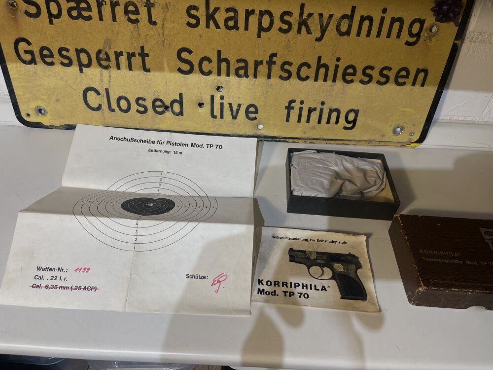 Korriphila TP70 (Budischowsky-Waffen GmbH, Ulm/Donau)