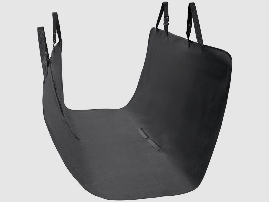Hunter Autoschondecke für die Rückbank Schwarz 150 x 145 cm