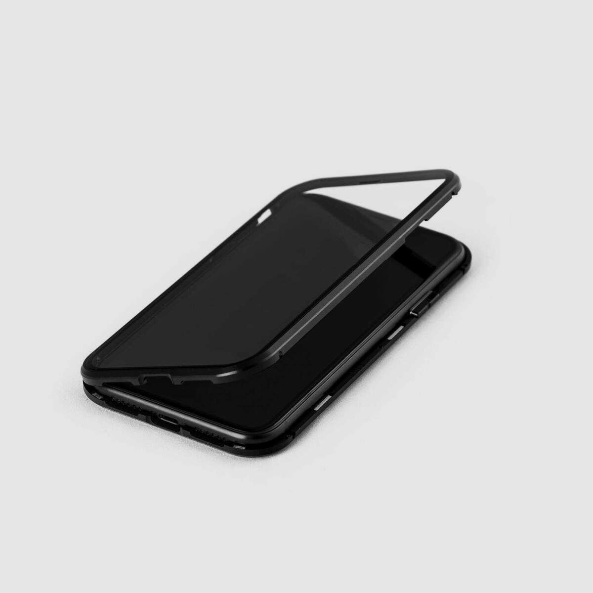 HUNTSYSTEMS magnetische Handyhülle 360° schwarz Apple iPhone 11