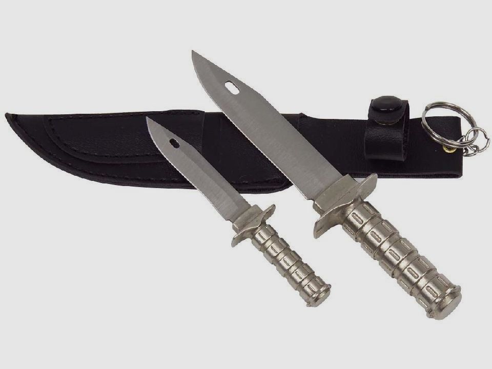 Doppelmini Survivalmesser