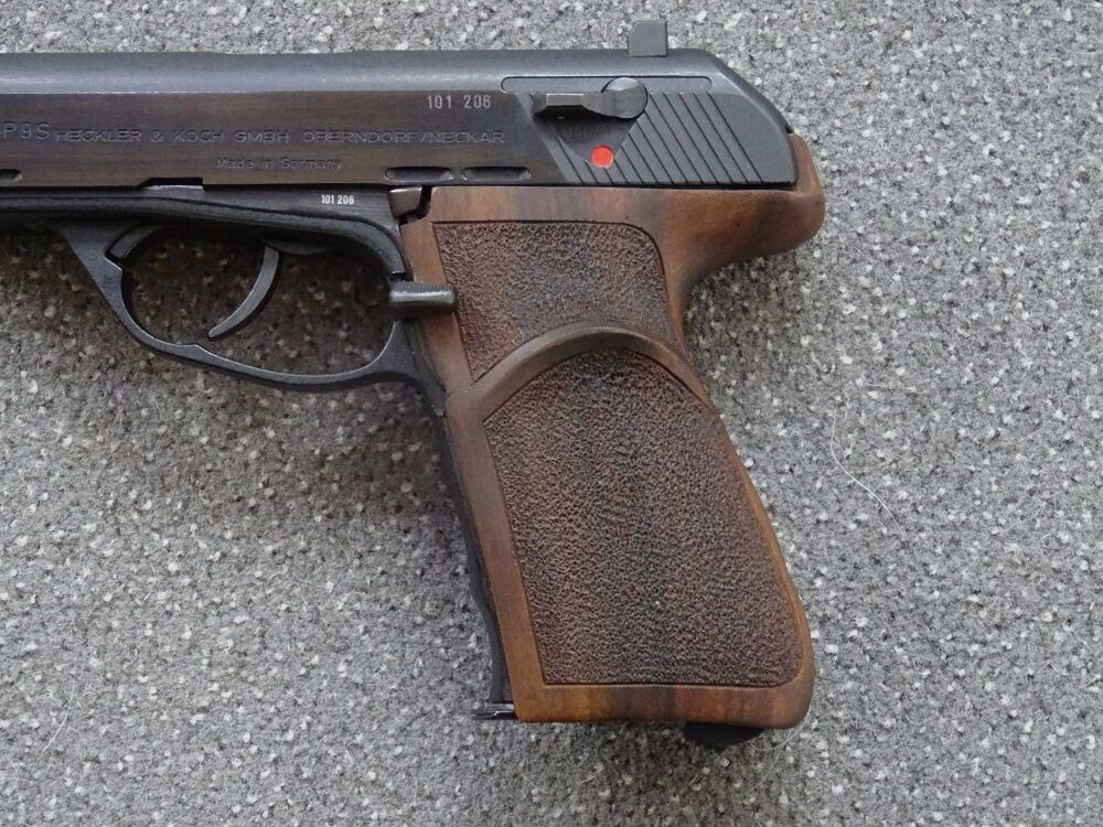 HECKLER & KOCH H&K P9S HOLZGRIFFSCHALEN