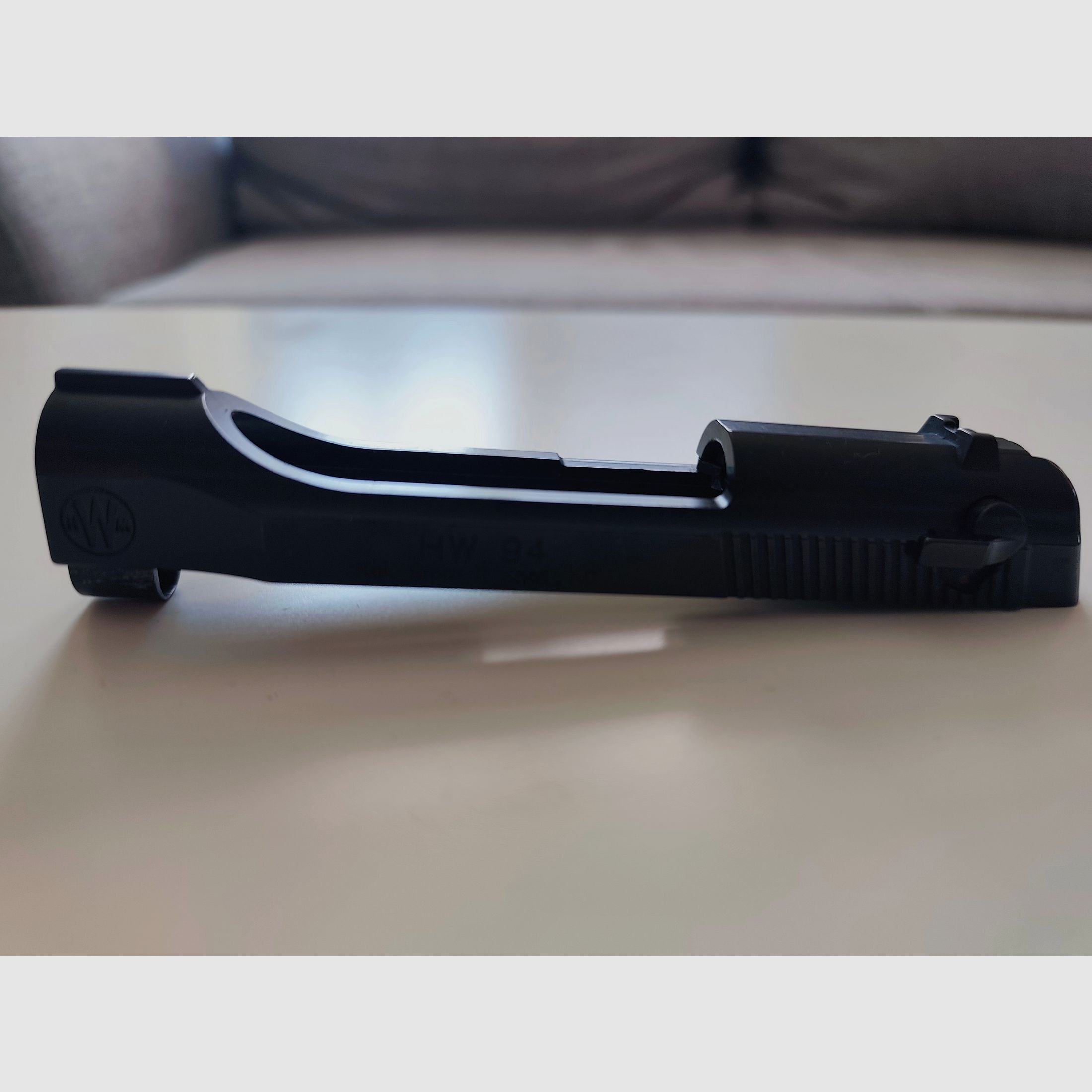 Weihrauch HW 94 slitta completamente brunita come nuova PTB 855