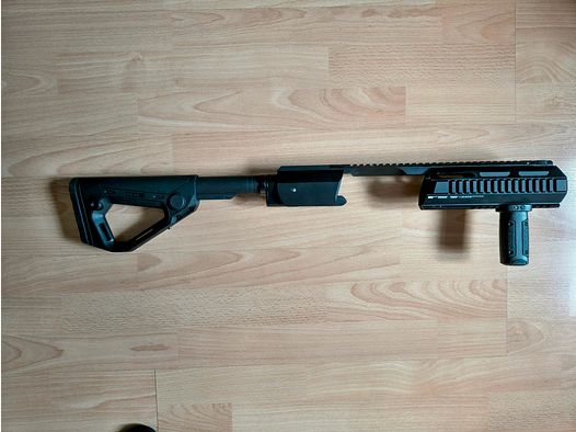 Anschlagschaft Hera Arms Triarii für Shadow2, neuwertig, mit Schiebeschaft