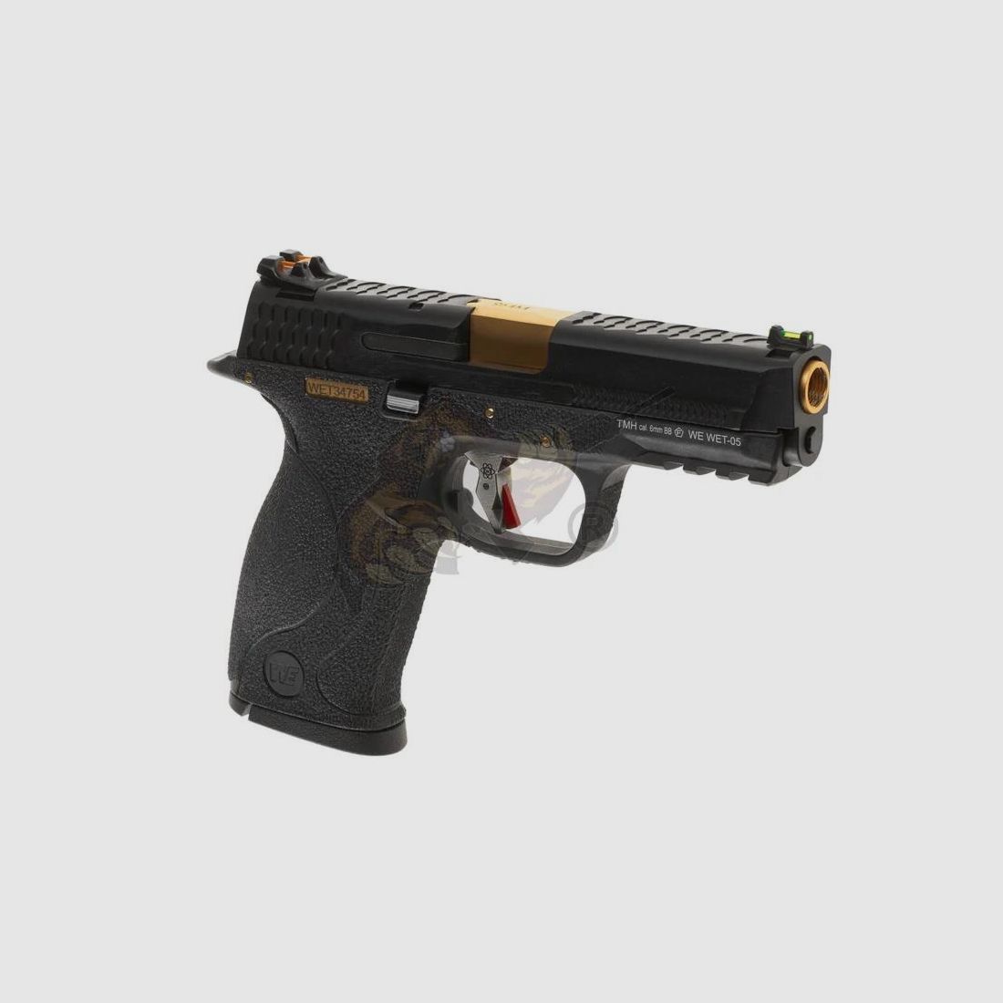 WET-05 BK Gold Barrel Metall Version GBB in Black
