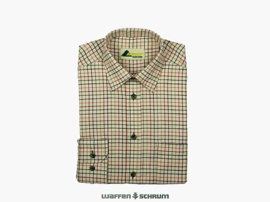 Skogen Koszula Hemd Kentkragen Beżowa