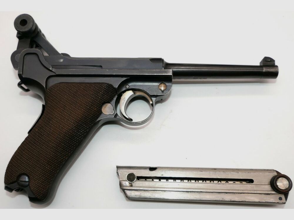 Usine d'armement de Berne Pistolet d'ordonnance suisse Mod.1906/29 au calibre 7,65mm