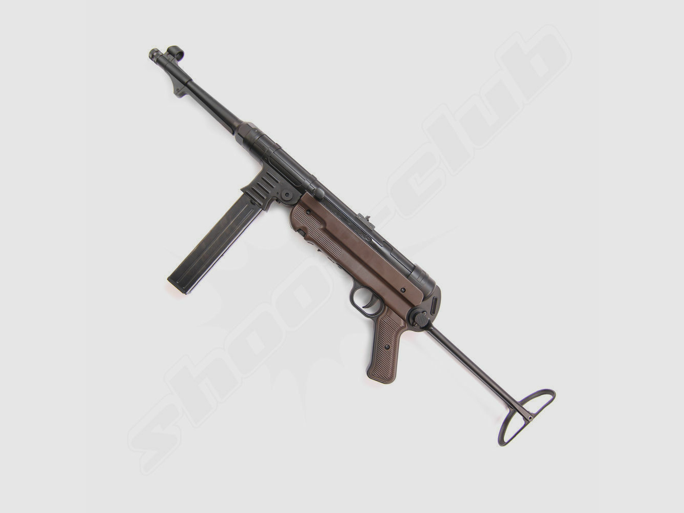 Legends MP40 niemiecka wiatrówka CO2 kal. 4,5mm BB z składanym kolbą