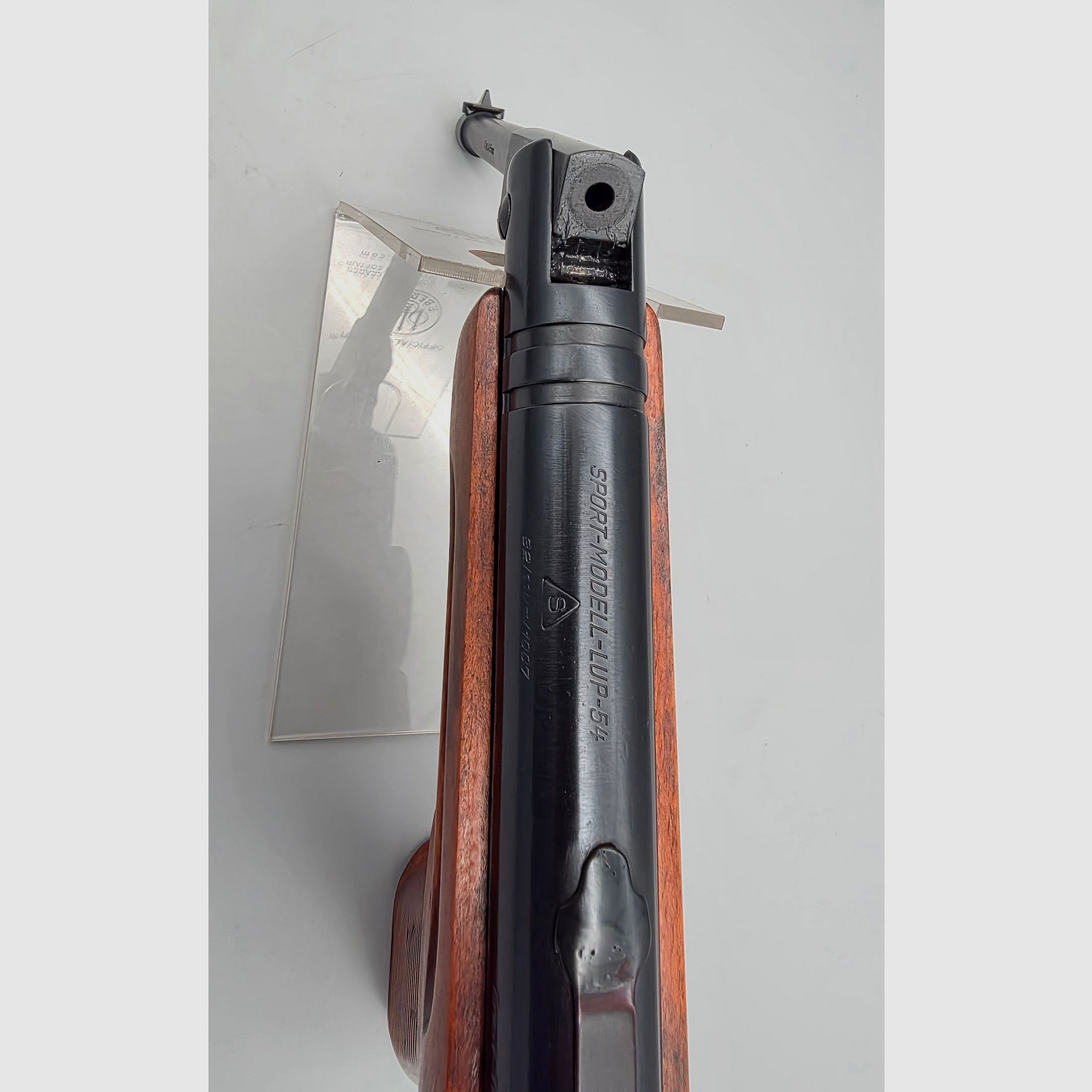 Restaurierte Luftpistole Haenel LUP54 selten zu finden Knicker Pistole GST LUP 54