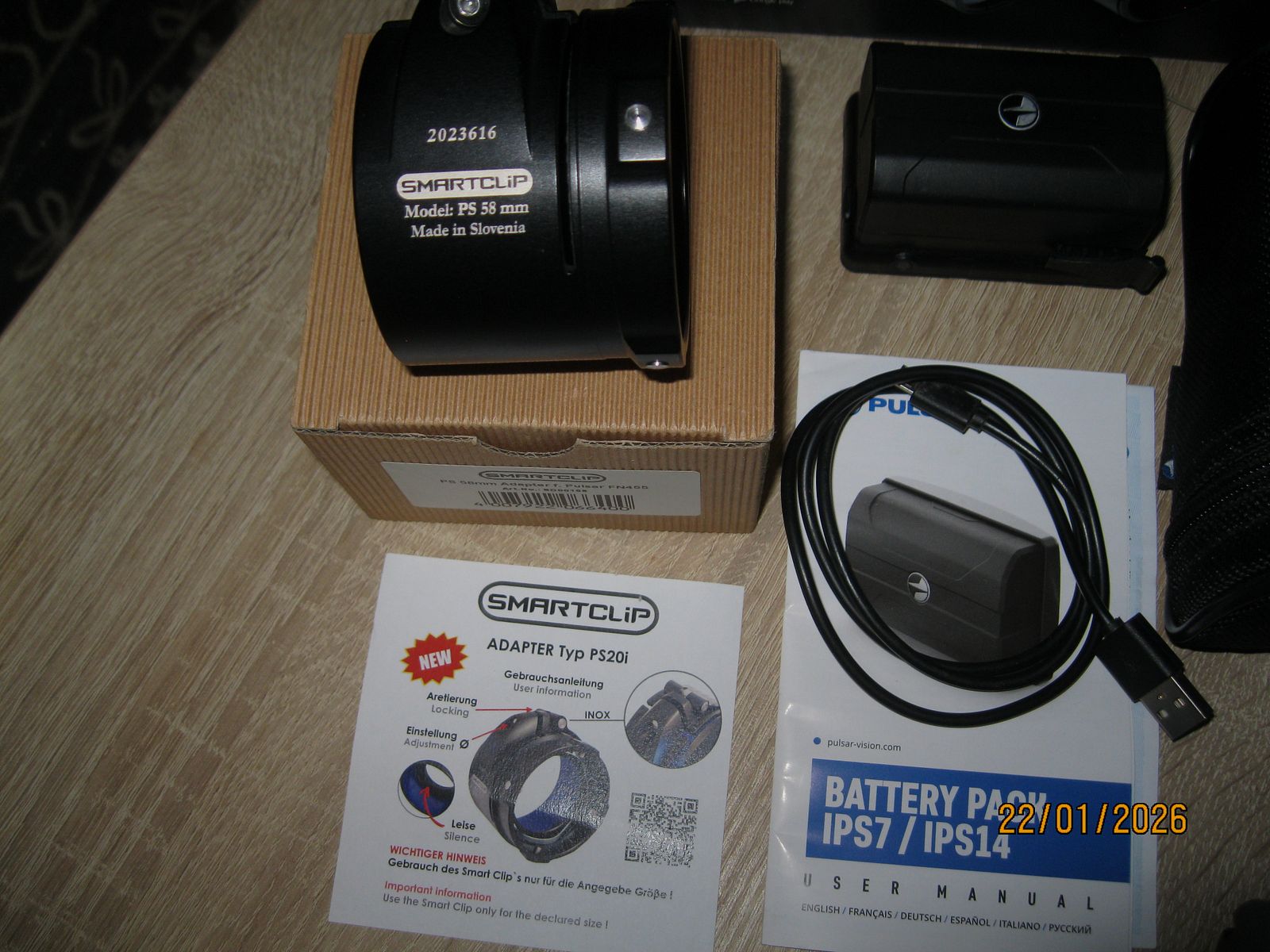 Night vision device Pulsar Foreard FN455 as good as new, in excellent condition.