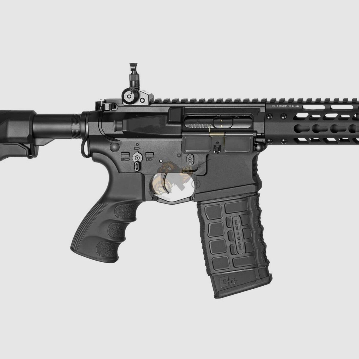 G&G GC16 Wild Hog 7" with ETU in Black Airsoft S-AEG free from 18