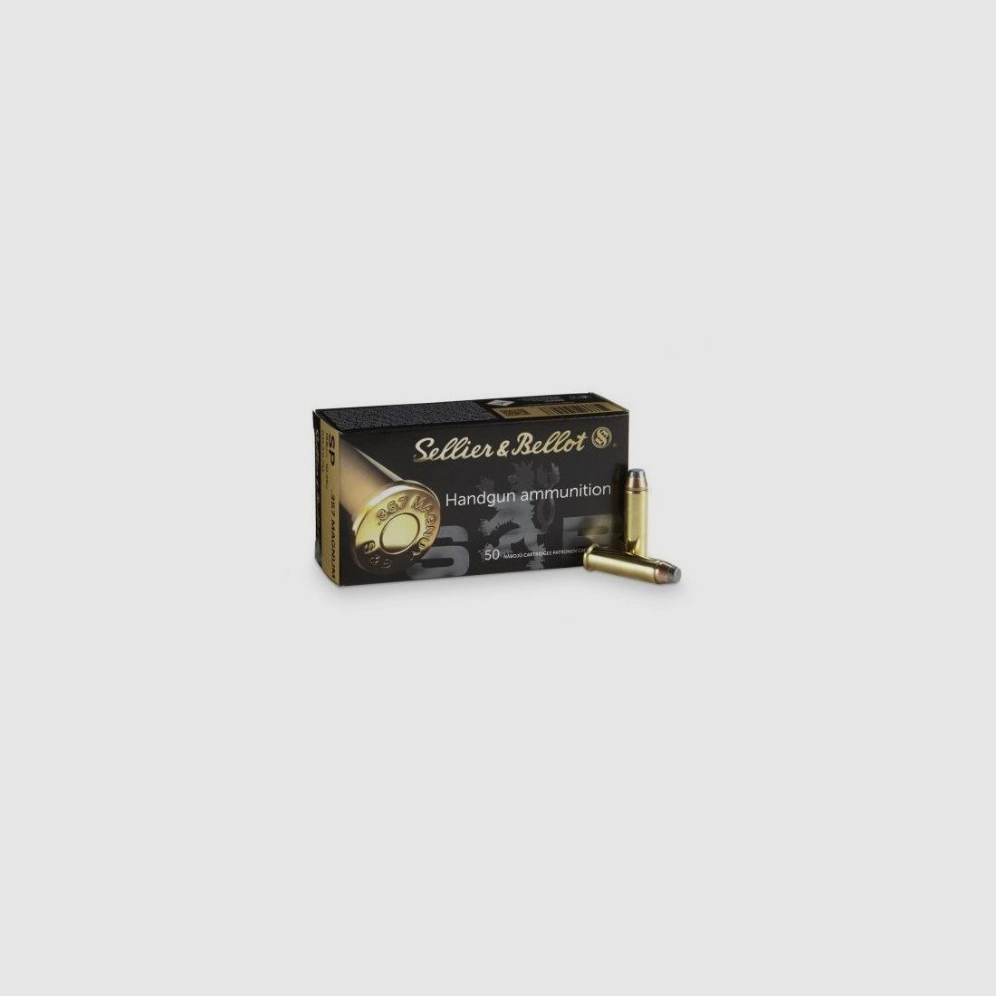DOOS VAN 50 PATRONEN SELLIER BELLOT KAL.357 MAGNUM SP 158 GR