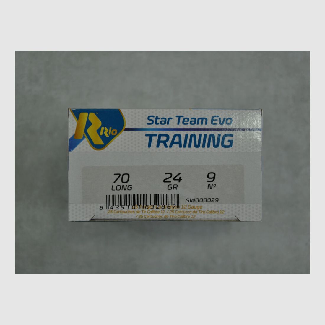 Rio Star Team Evo Training 12/70 Skeet 2,0mm 24g Nr. 9 *1000 Stück*