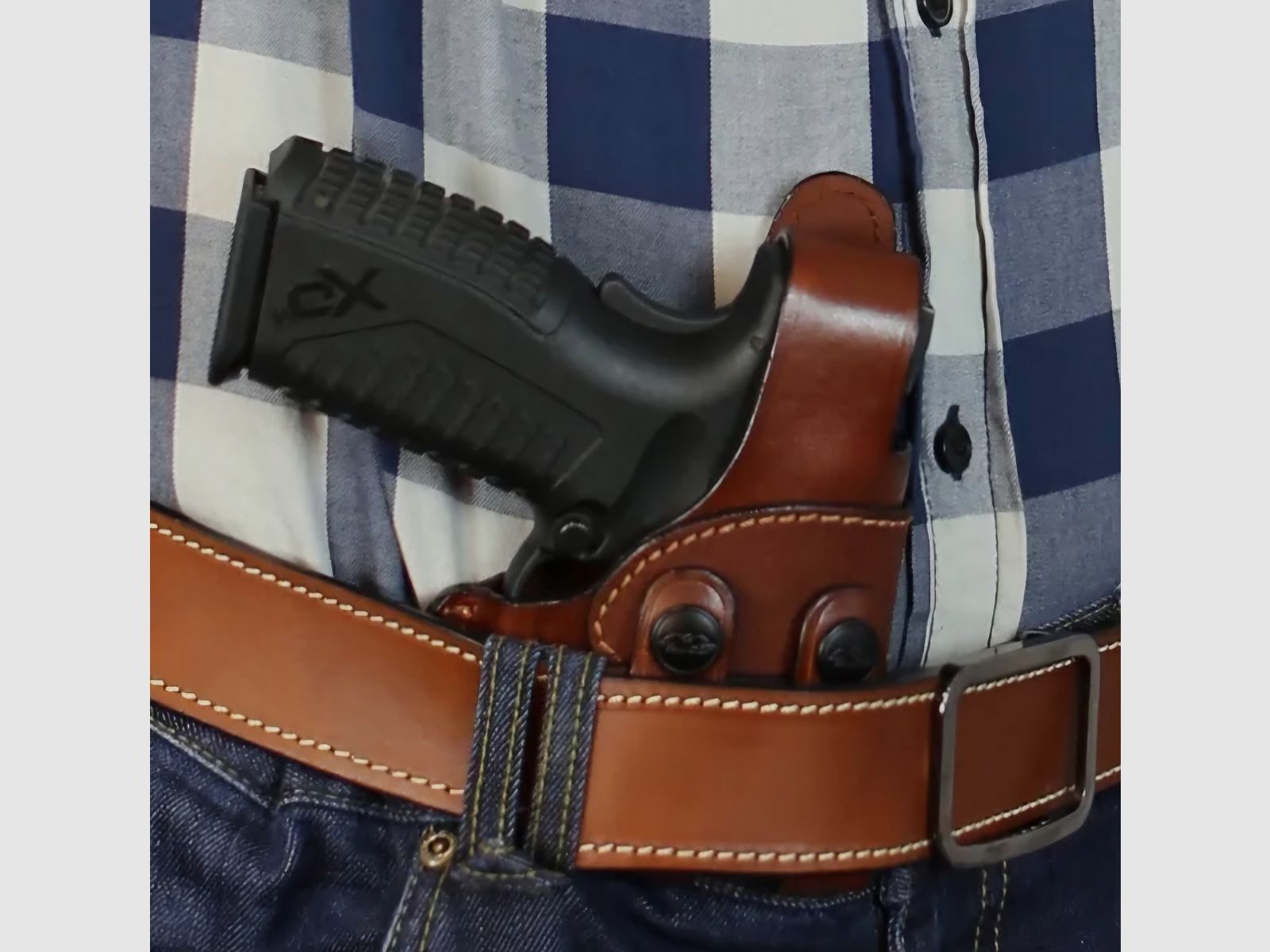 Walther PPK (Rechtshänder) - IWB Holster schwarz (neu)