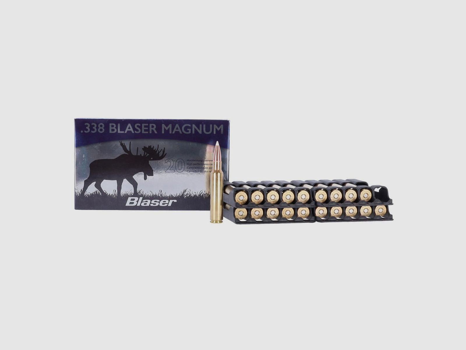 Blaser .338 Blaser Magnum AccuBond 200 grs. - 20 Stk.