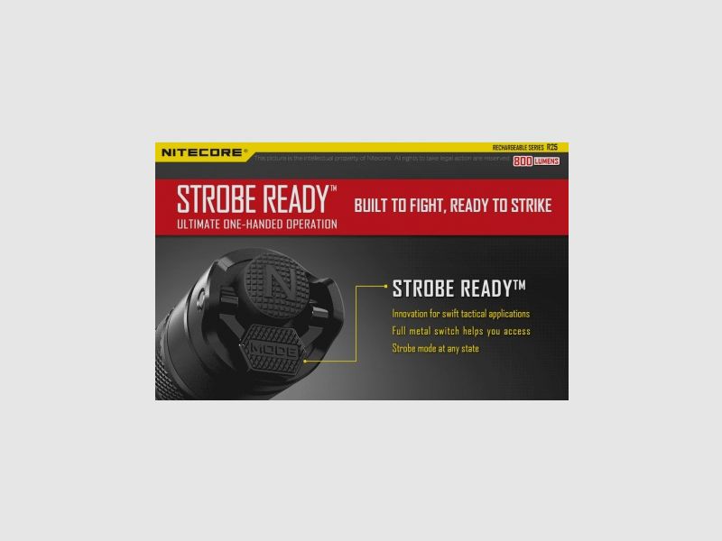 Nitecore R25 flashlight, 800 lumens, image 14 of 30