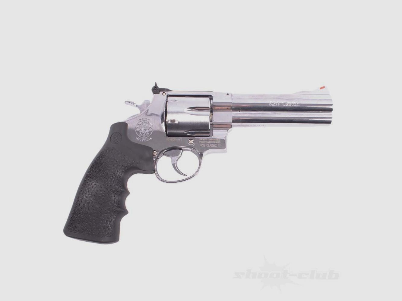 UMAREX	 S&W 629 5 Zoll Co2 Revolver 4,5mm Diabolos Steel Finish