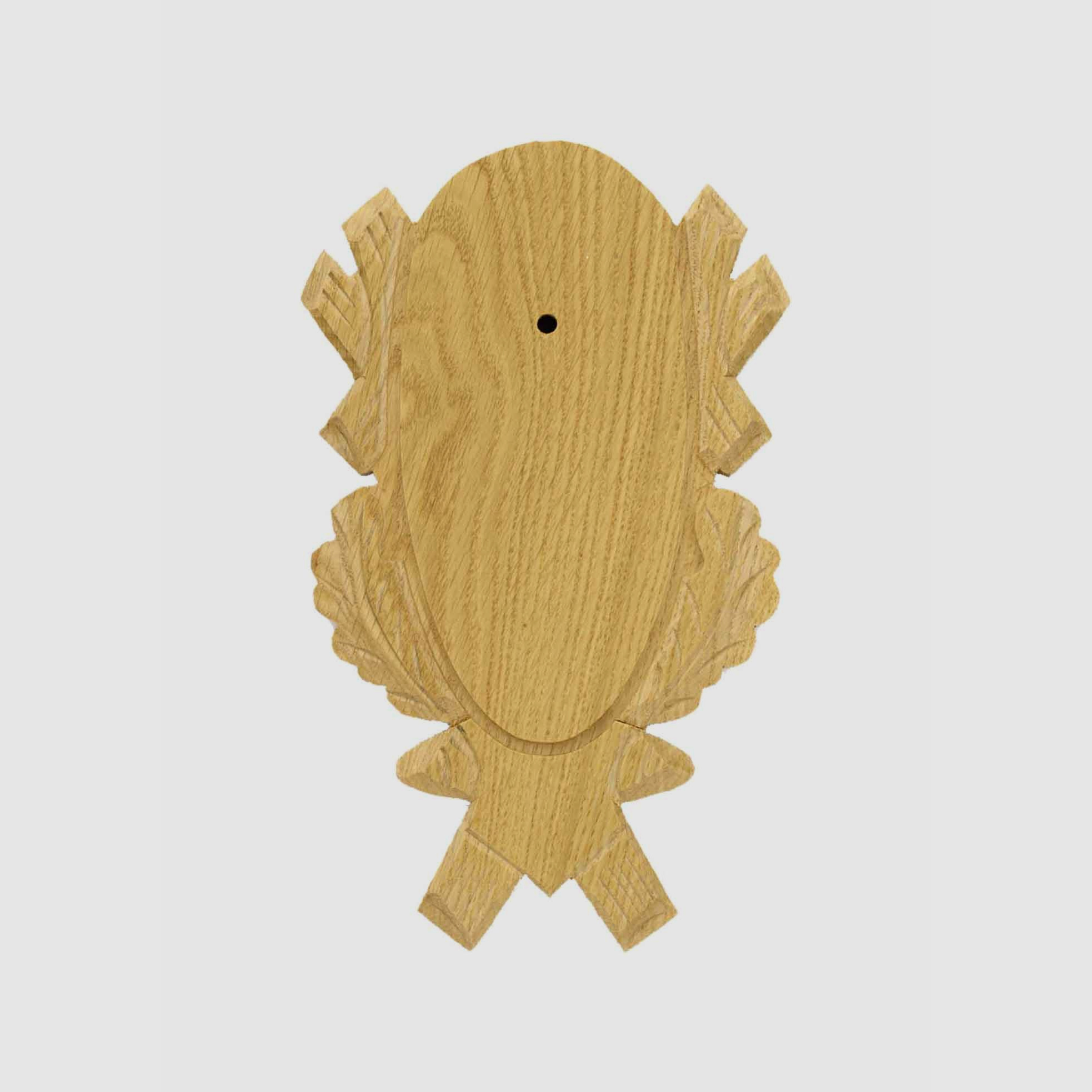 Rehbock board oak 4 carved - 18x9 cm light