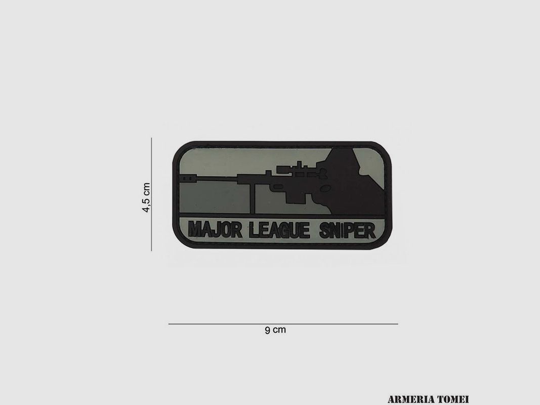 PATCH – 3D PVC MAJOR LEAGUE SNIPER DARK