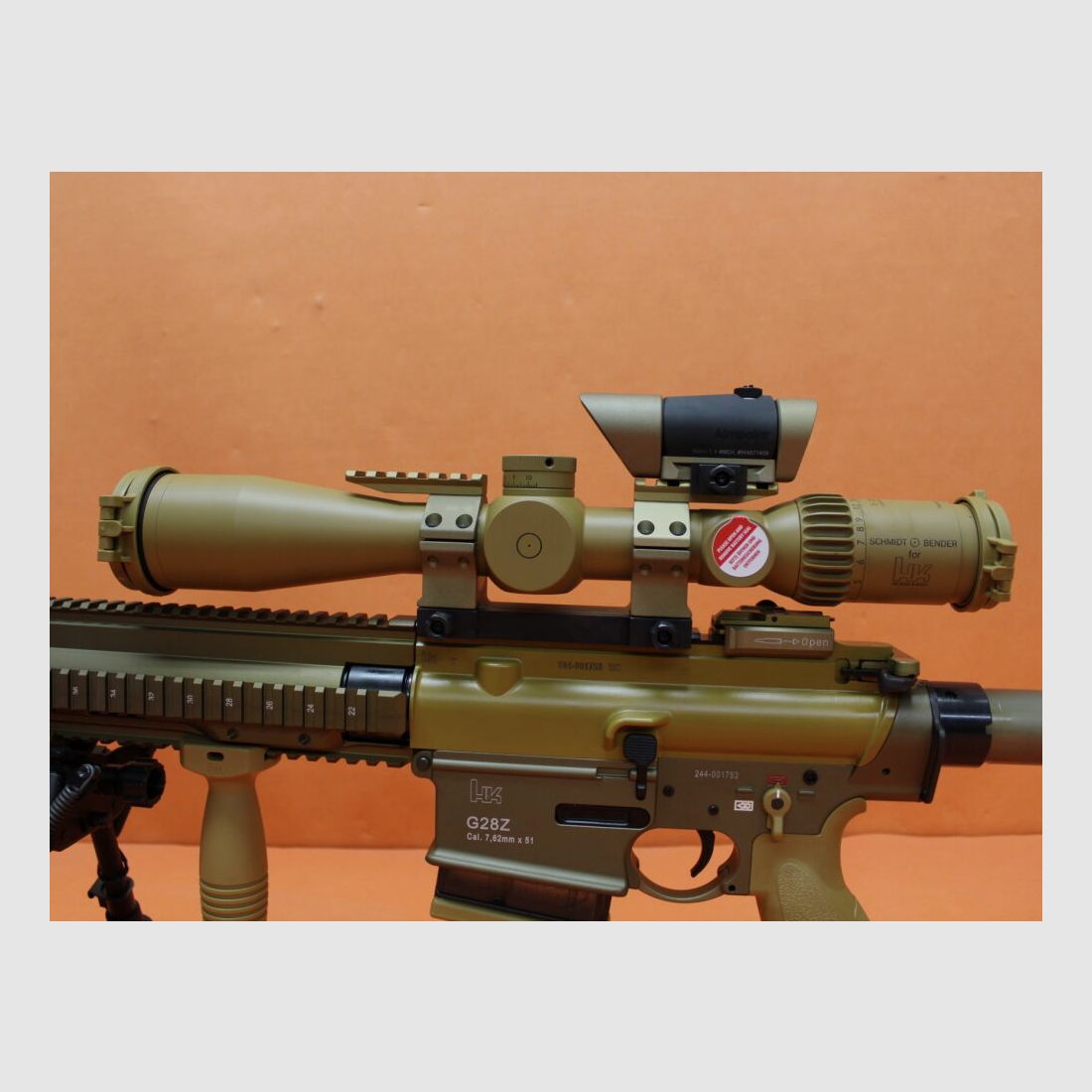 Heckler&Koch Ha.Büchse .308Win Heckler&Koch HK G28 Z/Schmidt&Bender PMII Zielfernrohr 3-20x50/Aimpoint/kein MR308
