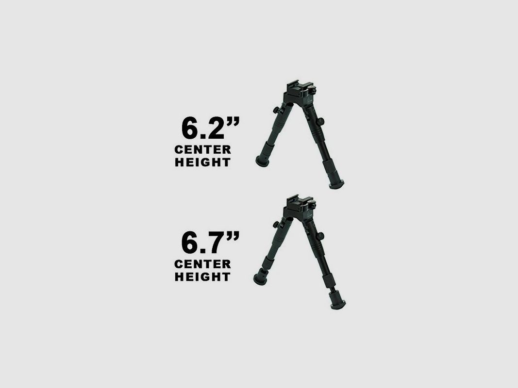 UTG BIPOD KURZ VON 6,2 BIS 6,7 ZOLL, Bild 2 von 2