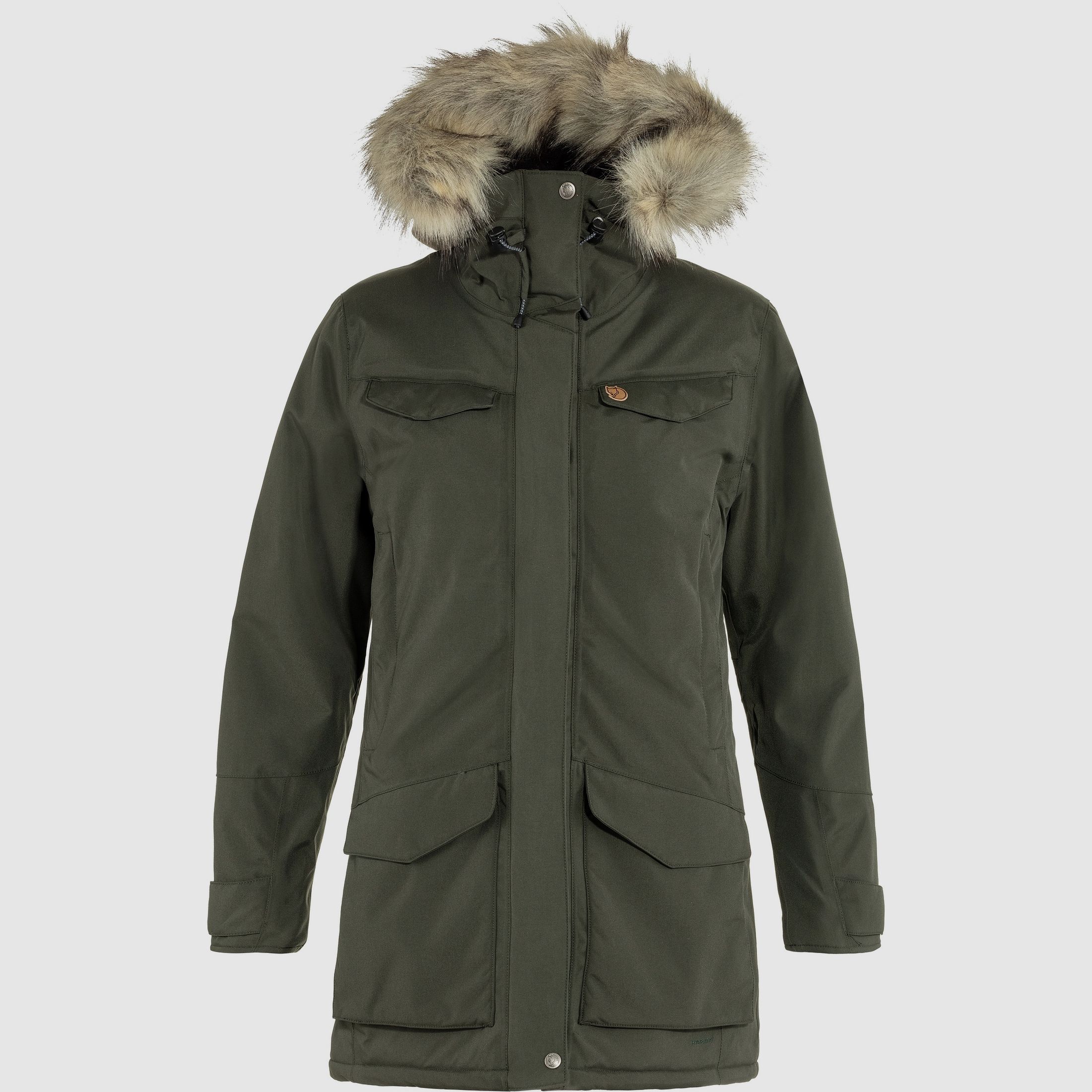 FJÄLLRÄVEN Högvilt Damenjacke dark oliv