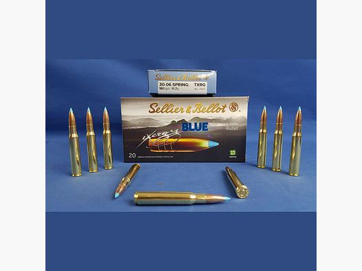 Sellier&Bellot .30-06 Spr. TXRG blue 180grs 11,7g