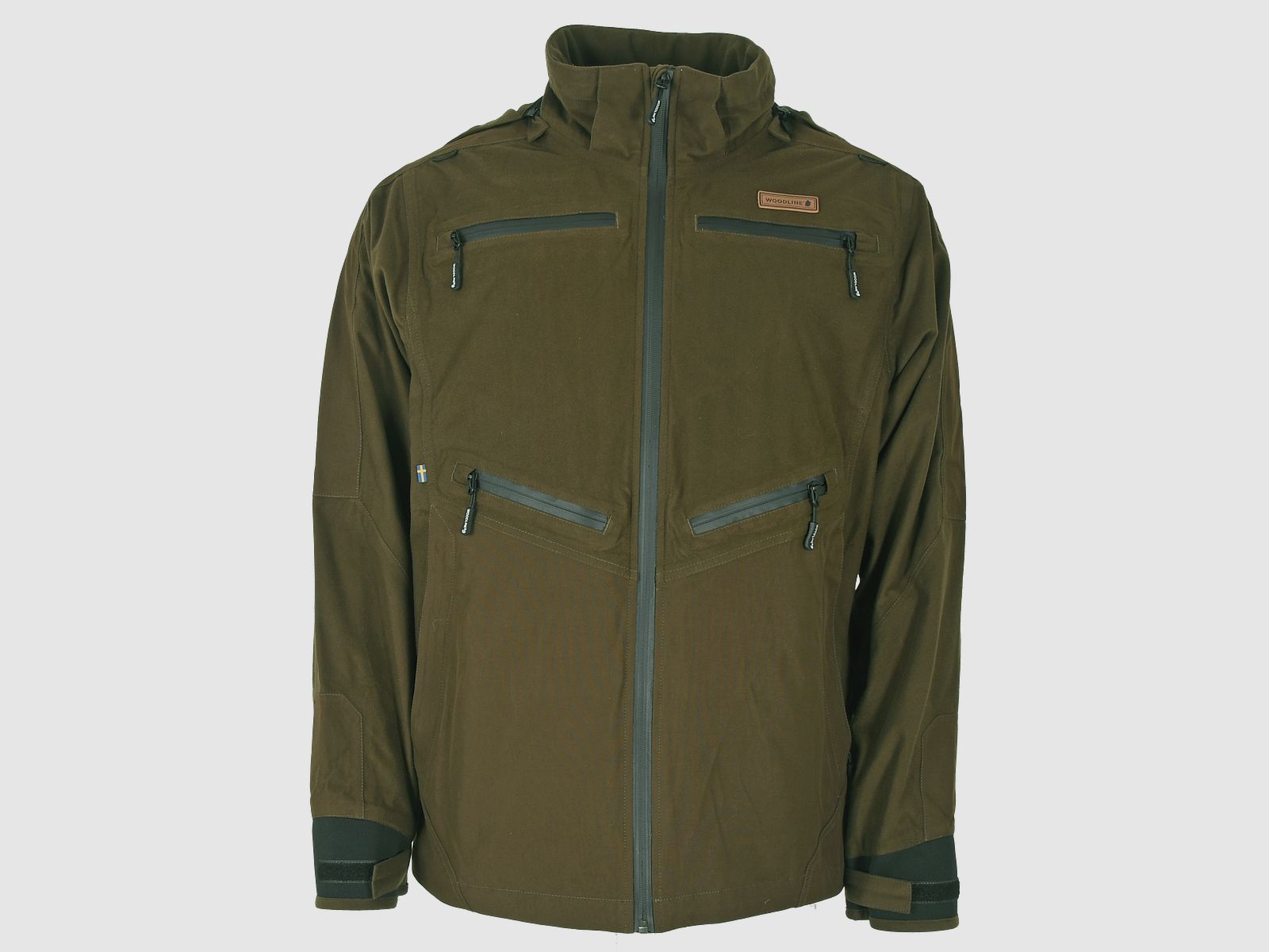 Woodline Stone Jacket Men Green - C56