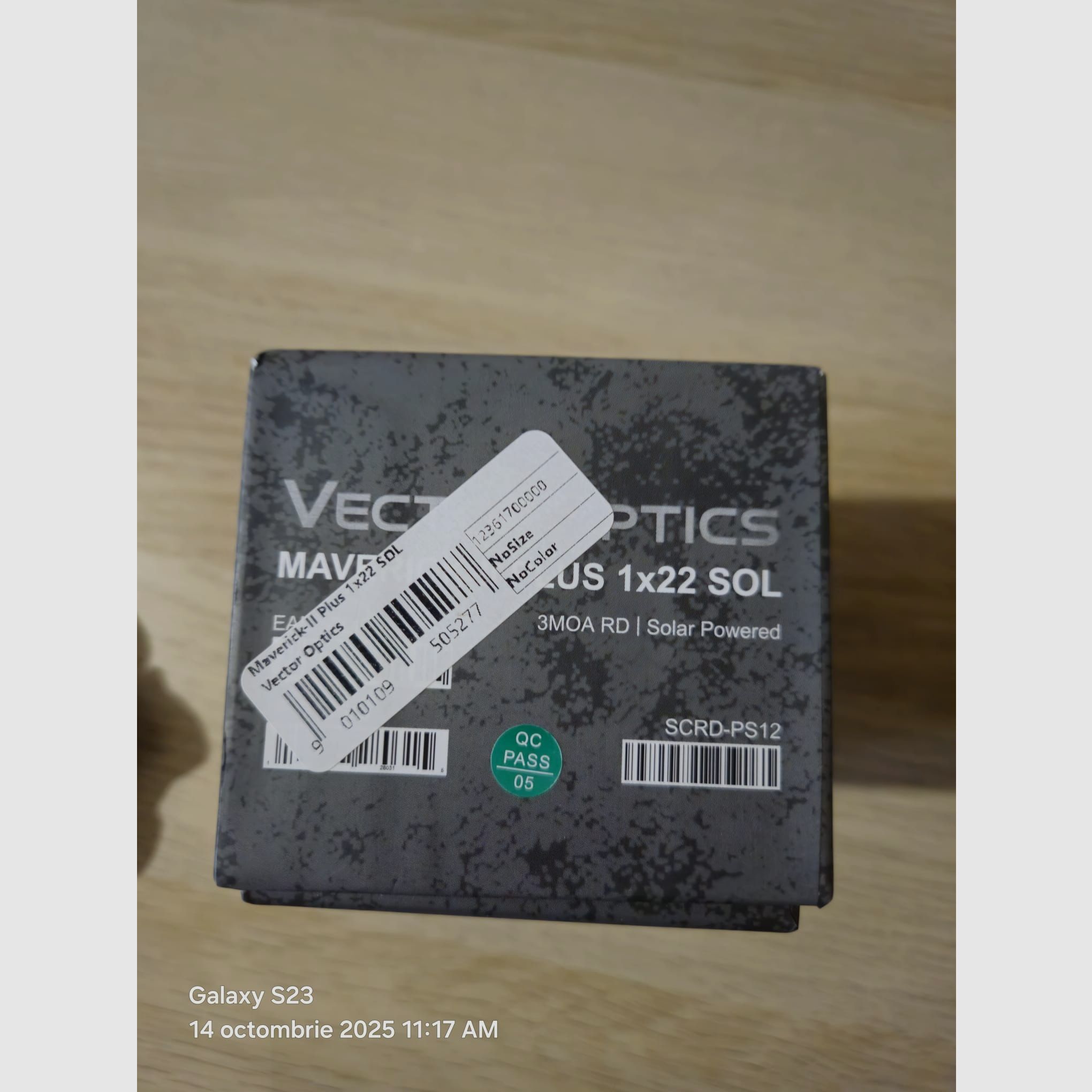 Vector Optics Maverick-II Plus 1x22 SOL Rotpunktvisier 2025