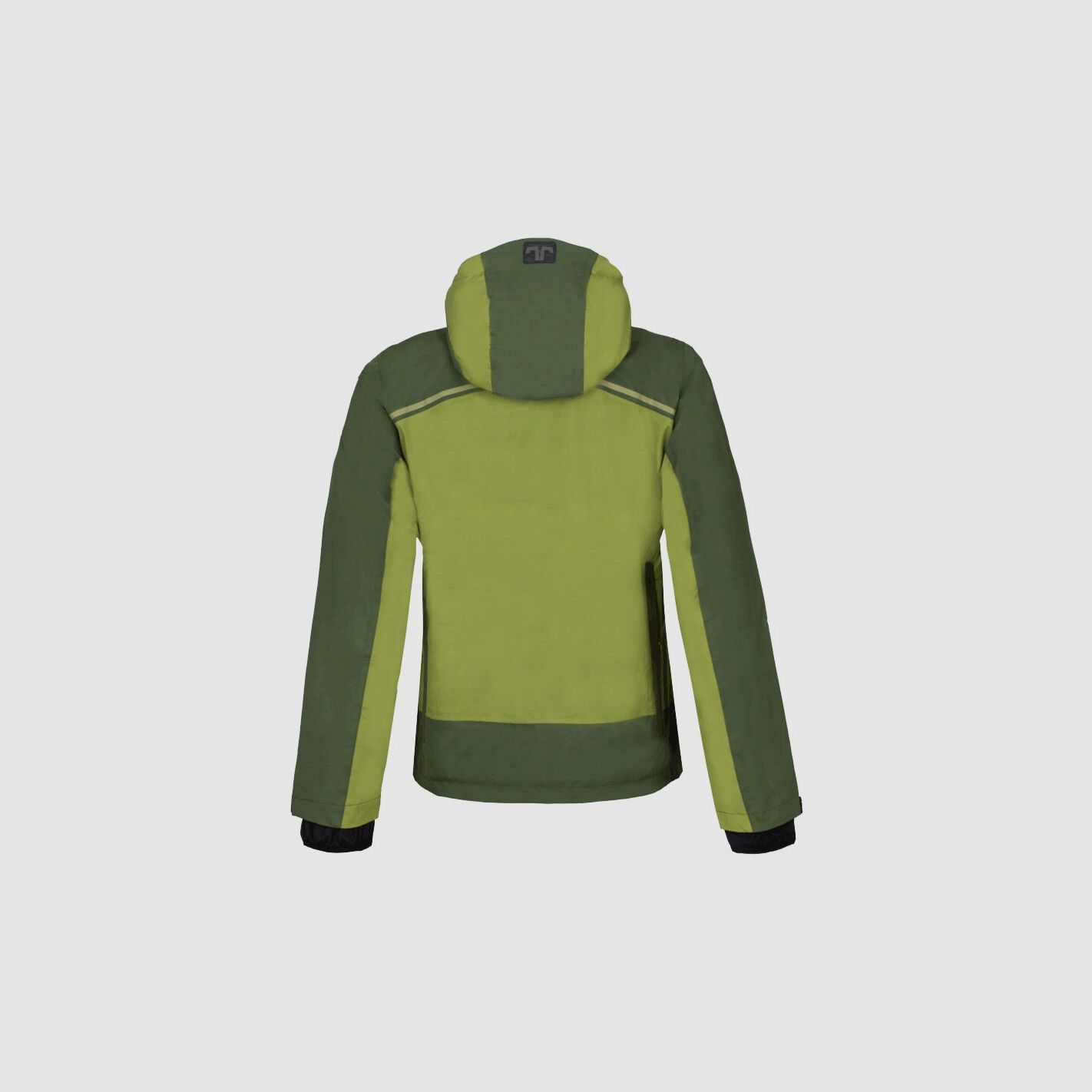 Zotta Forest - Storm Herrenjacke wasserdicht grün und gelb, Bild 2 von 2