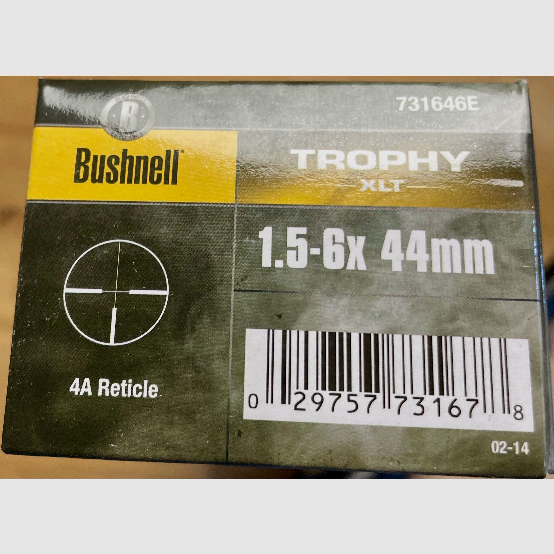 Bushnell Zielfernrohr Trophy XLT 1,5 – 6 x 44 mm 4A