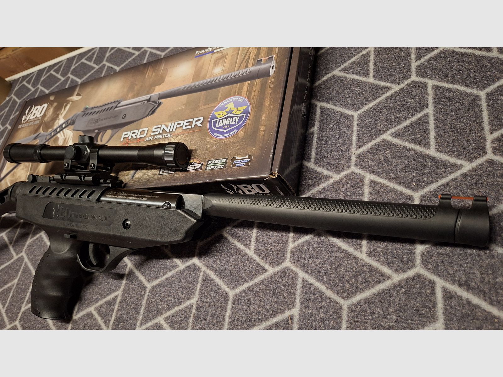 Black Ops Langley ProSniper - 5.5mm - Pistolenkarabiner 