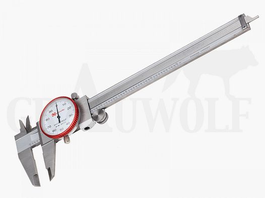 Hornady Calibrador Acero Inoxidable Reloj 1/100 pulgada