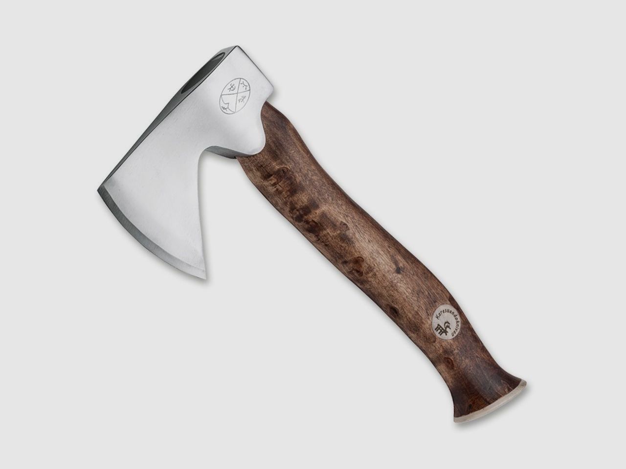 edle Outdoor Vuogas Aksu Brun Ax - hochwertige kleine Axt mit Box