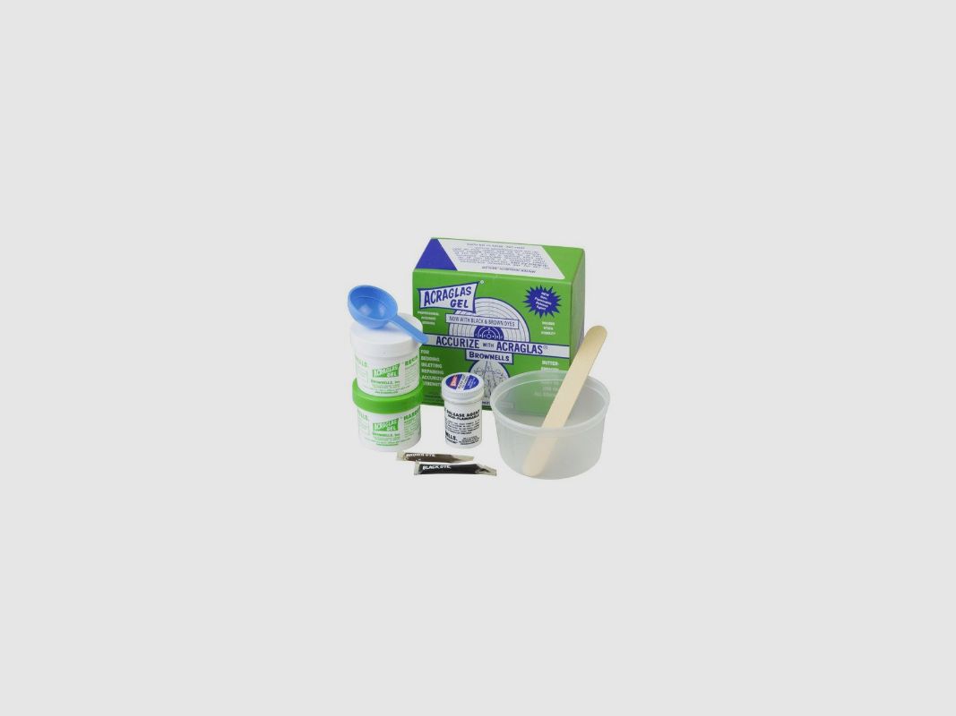 ACRAGLAS GEL SCHAFTBETTUNGSSET