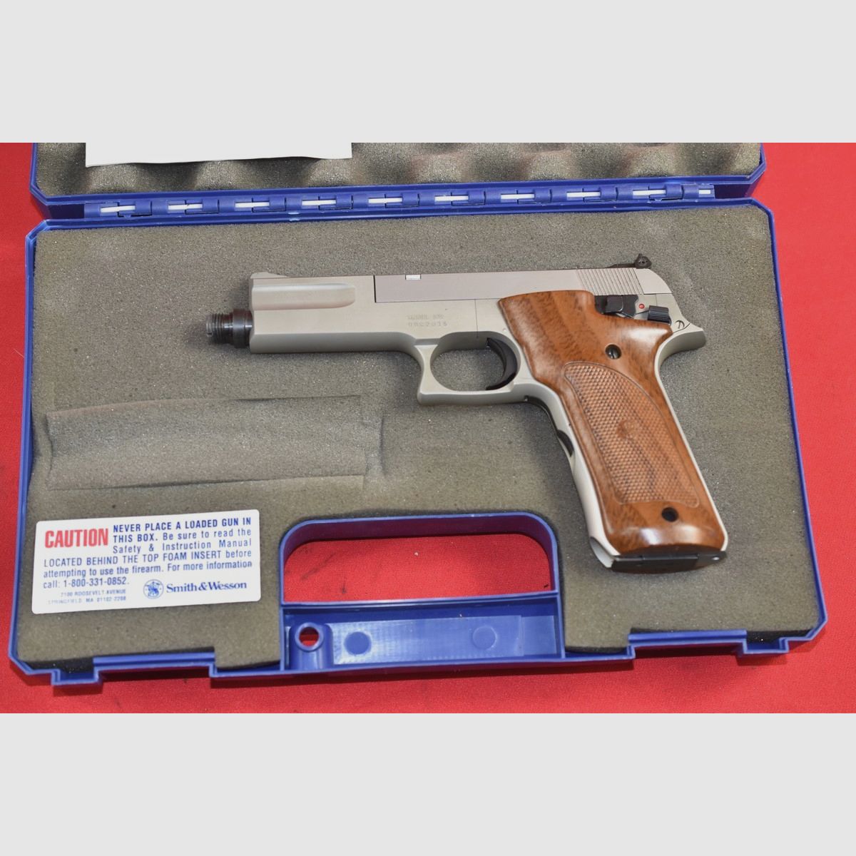 #7937 SMITH & WESSON PISTOL, Mod. 622, cal. .22lr, image 2 of 19