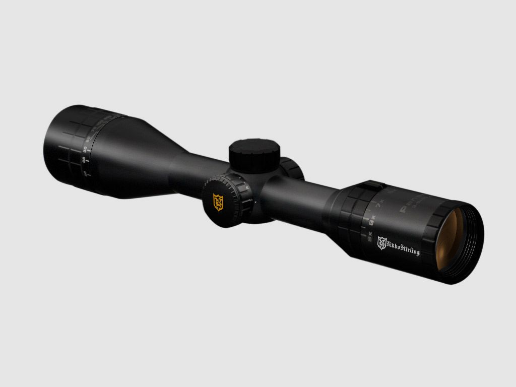 Zielfernrohr Nikko Stirling Panamax 3-9x50 AO IR, Leuchtabsehen Half Mil Dot, 1 Zoll Tubus