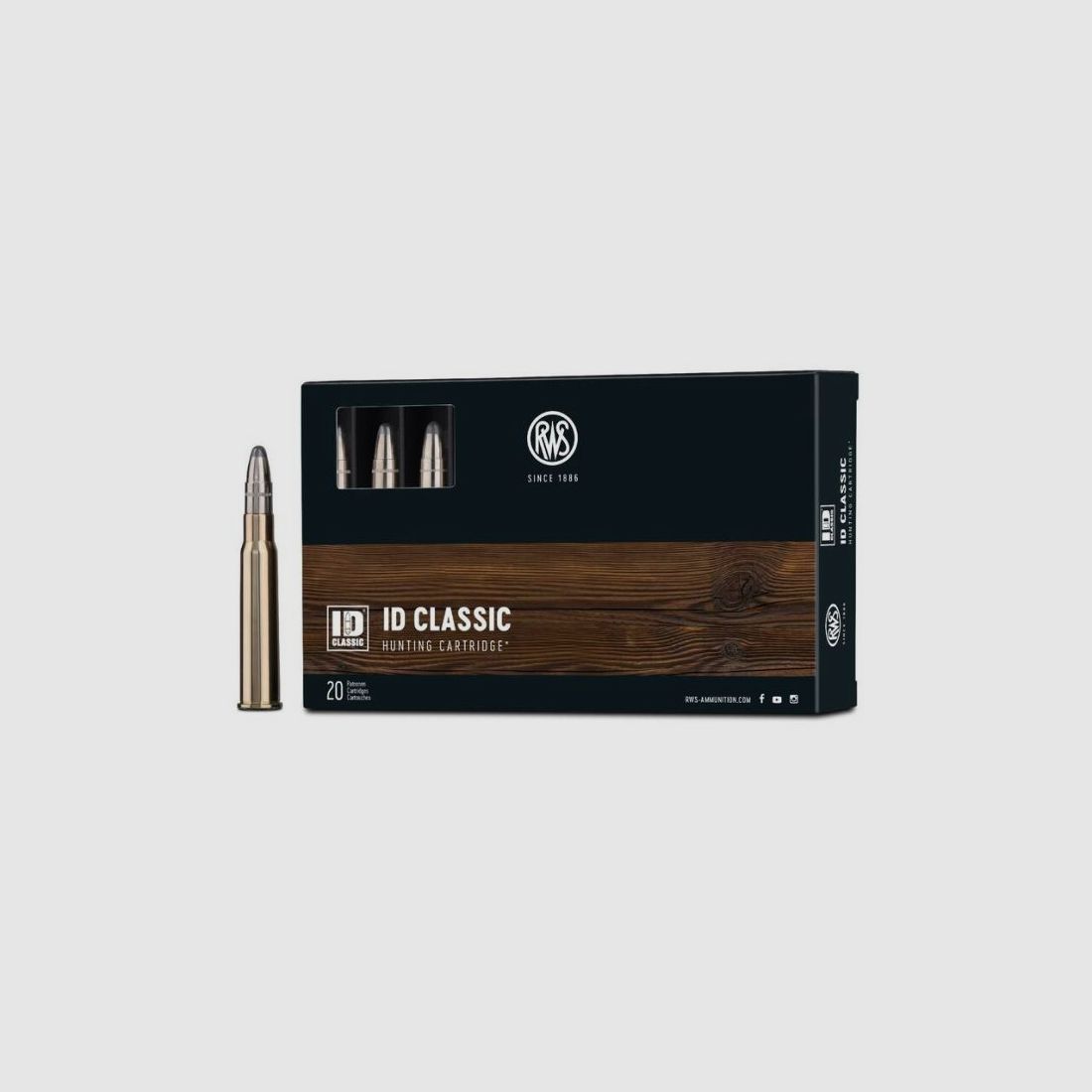 RWS 8x57 JRS ID CLASSIC 12,8g/198gr - 20 Patronen