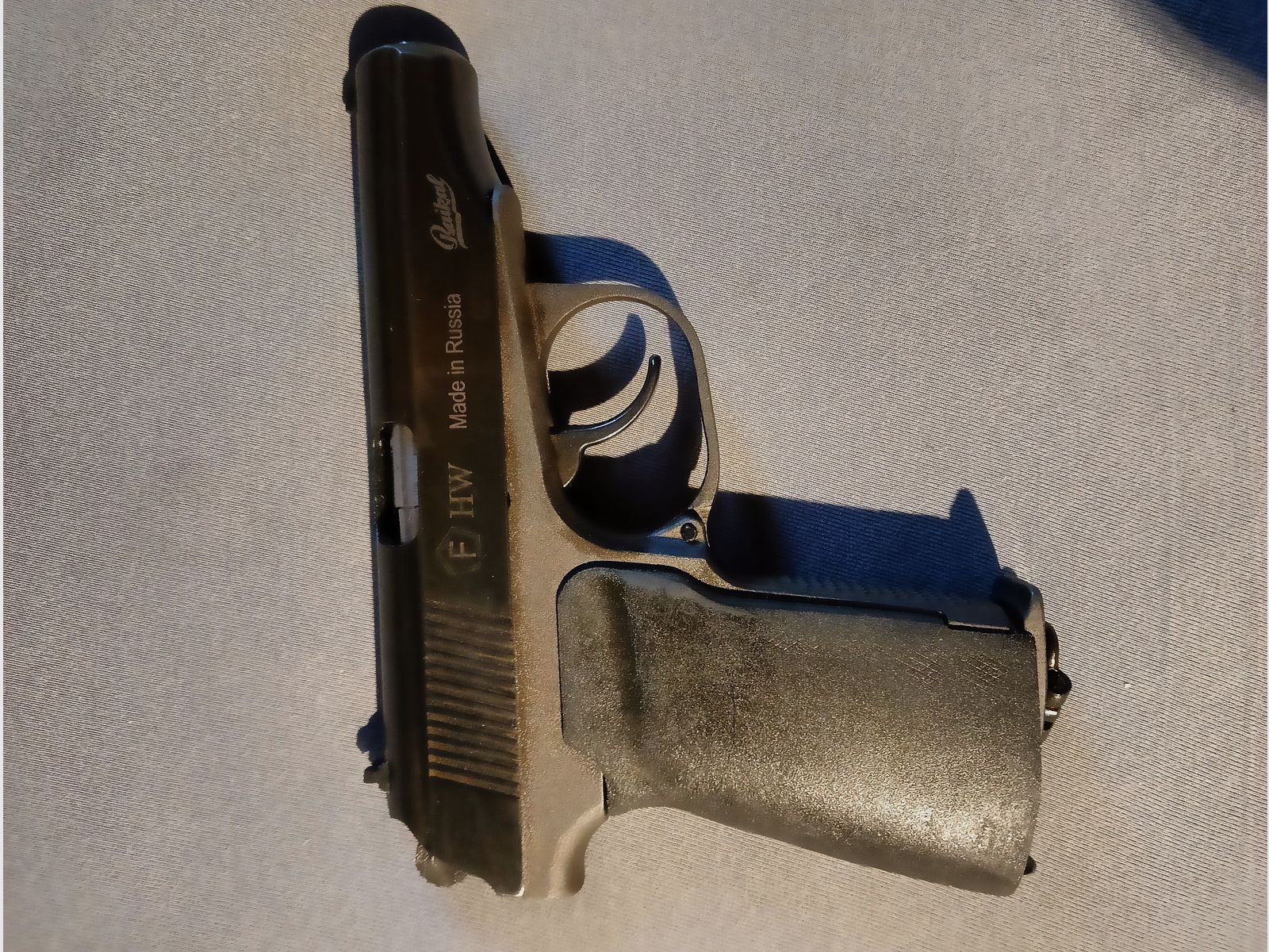 Baikal MP 654 K Makarov, T11, CO2 4,5 mm BB, funziona perfettamente in buone condizioni TOP