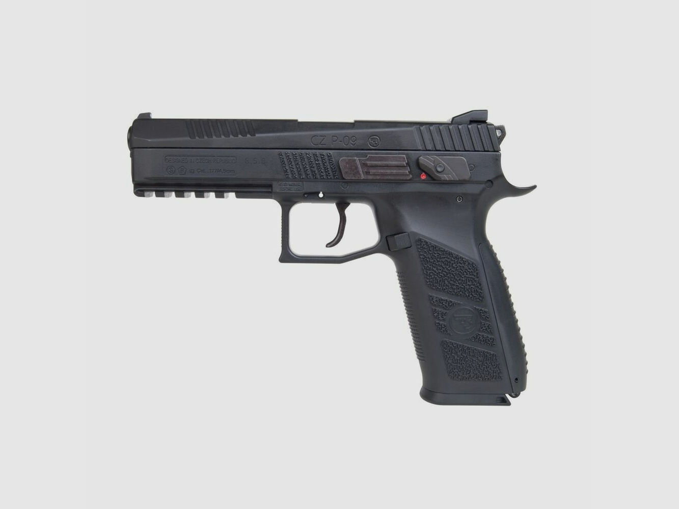 CZ 75 P-09 Duty Nero 4,5 mm Pressione dell'Aria Co2 BlowBack