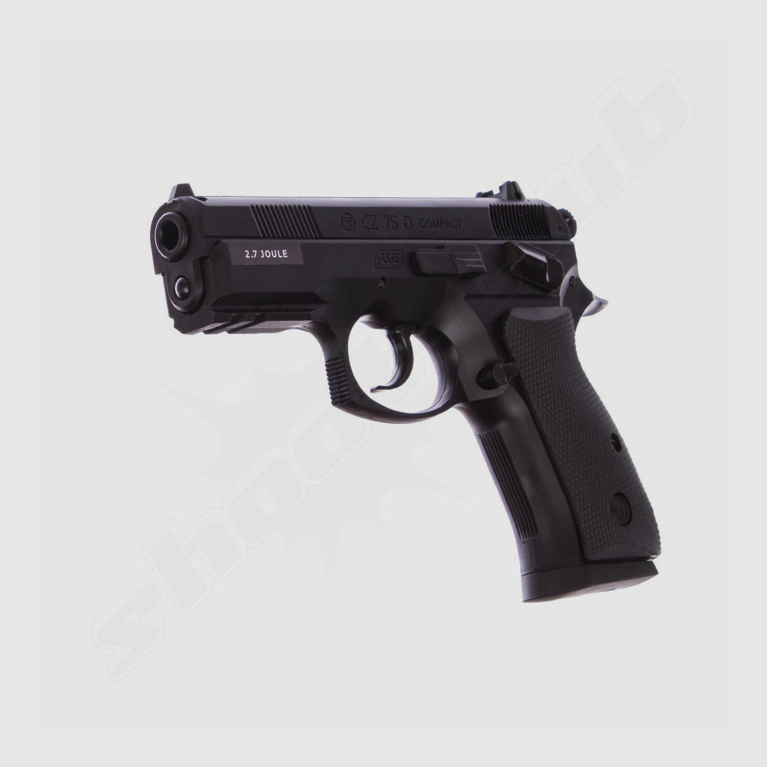 CZ CZ 75D Compact CO2 Pistol 4.5 mm Steel BBs Plinking Set