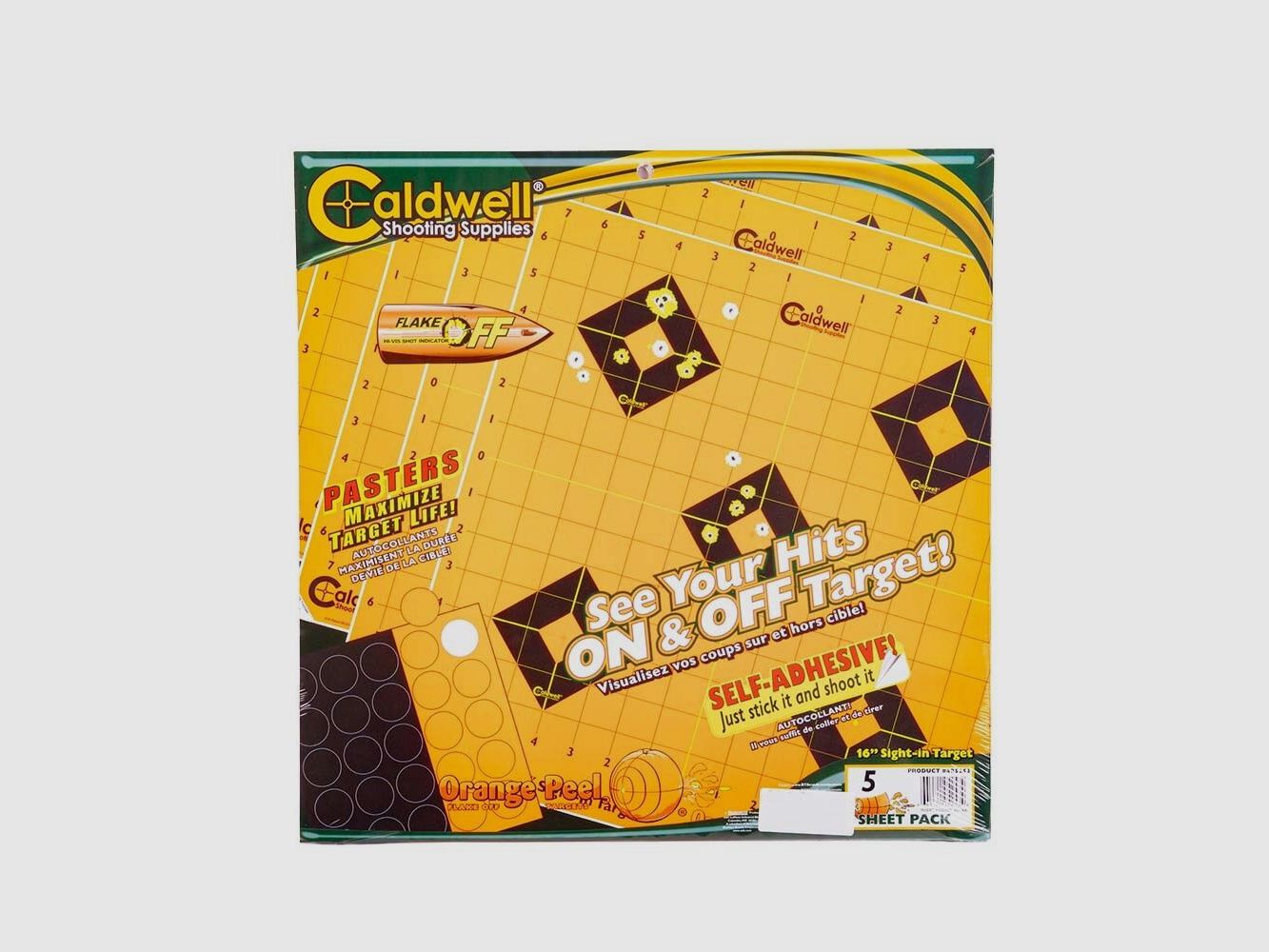 Caldwell Orange Peel Targets Zielscheiben 16 Zoll 5 Stk, Bild 2 von 2