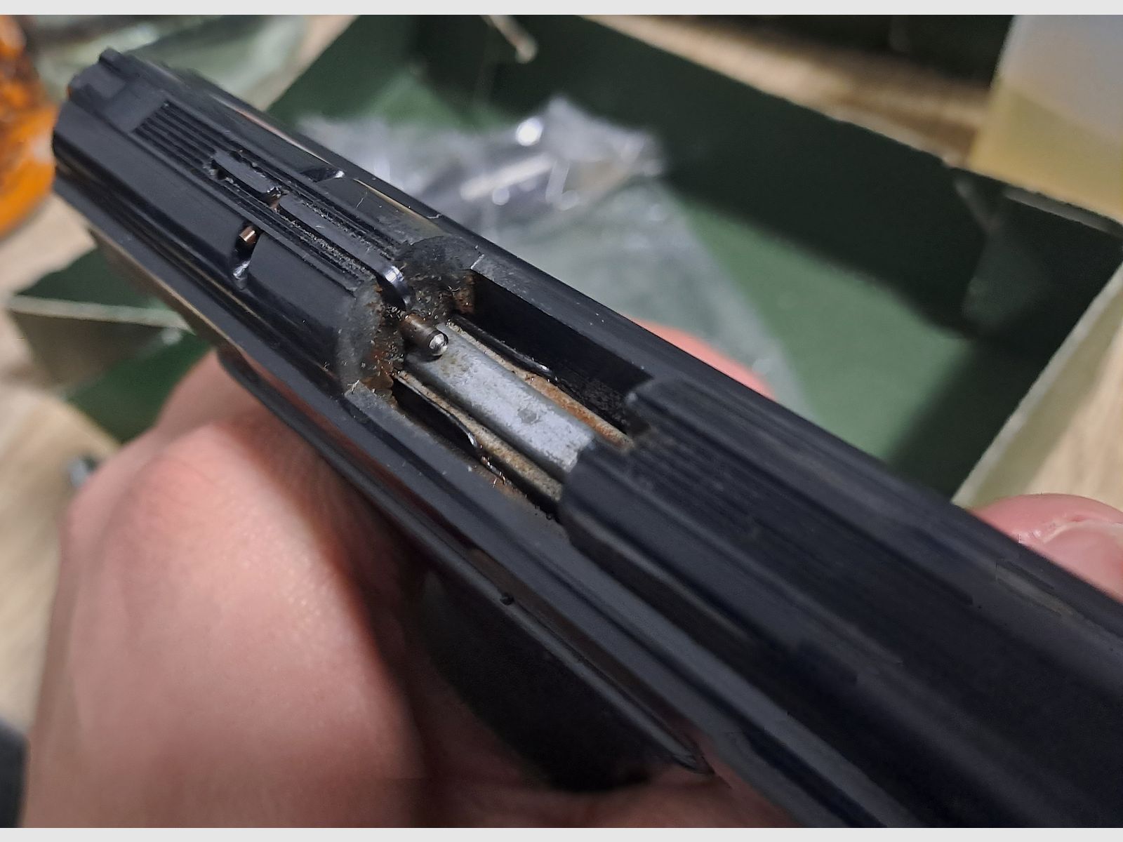 Reck Protector G5 in caliber 8 mm blank/ PTB 387 with packaging!