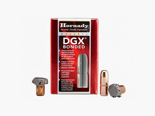 .458 Geschosse Hornady DGX Bonded 500 gr VE50