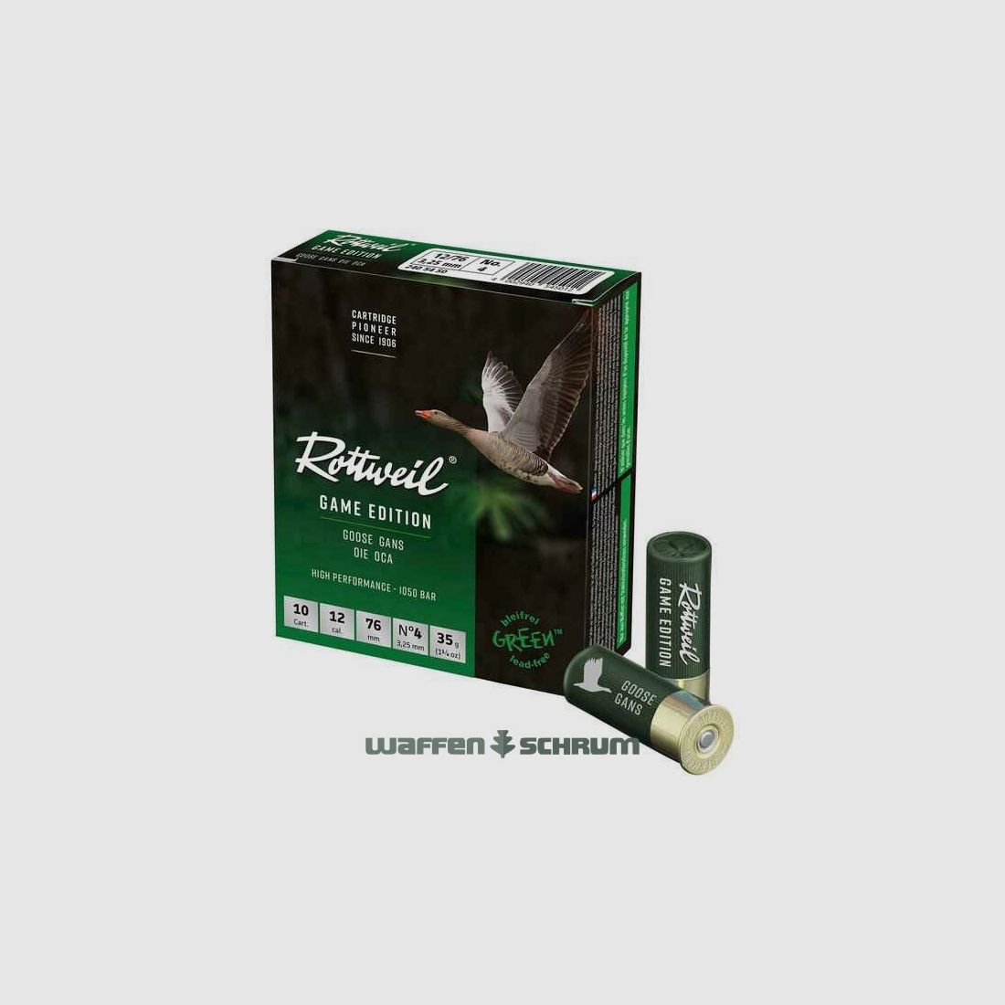 Rottweil Game Edition Oie Acier 12/76 3,75mm - 35g