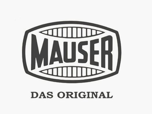 Naklejka z logo Mauser