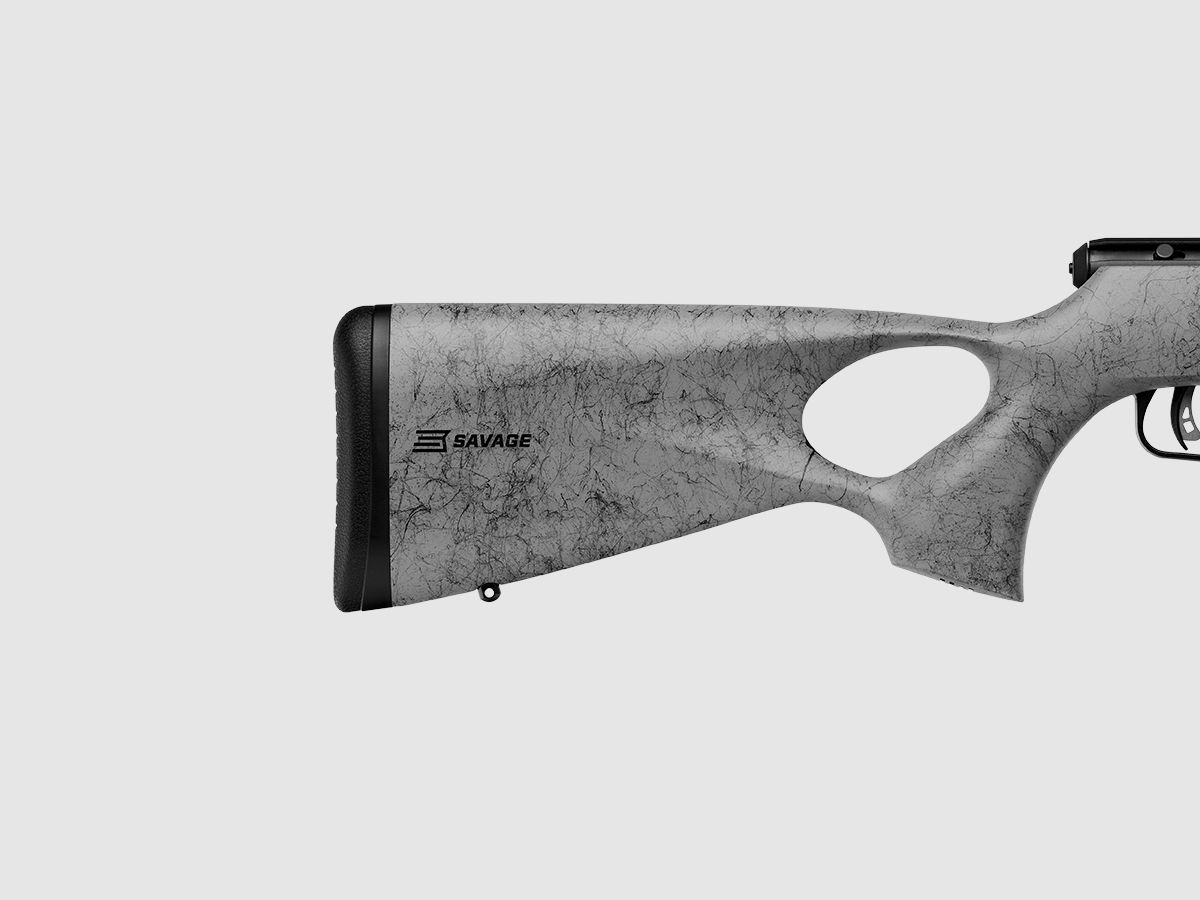 Savage Firearms B17 Timberlite Thumbhole .17 HMR 18"/46cm 1/2"x28 Repetierbüchse