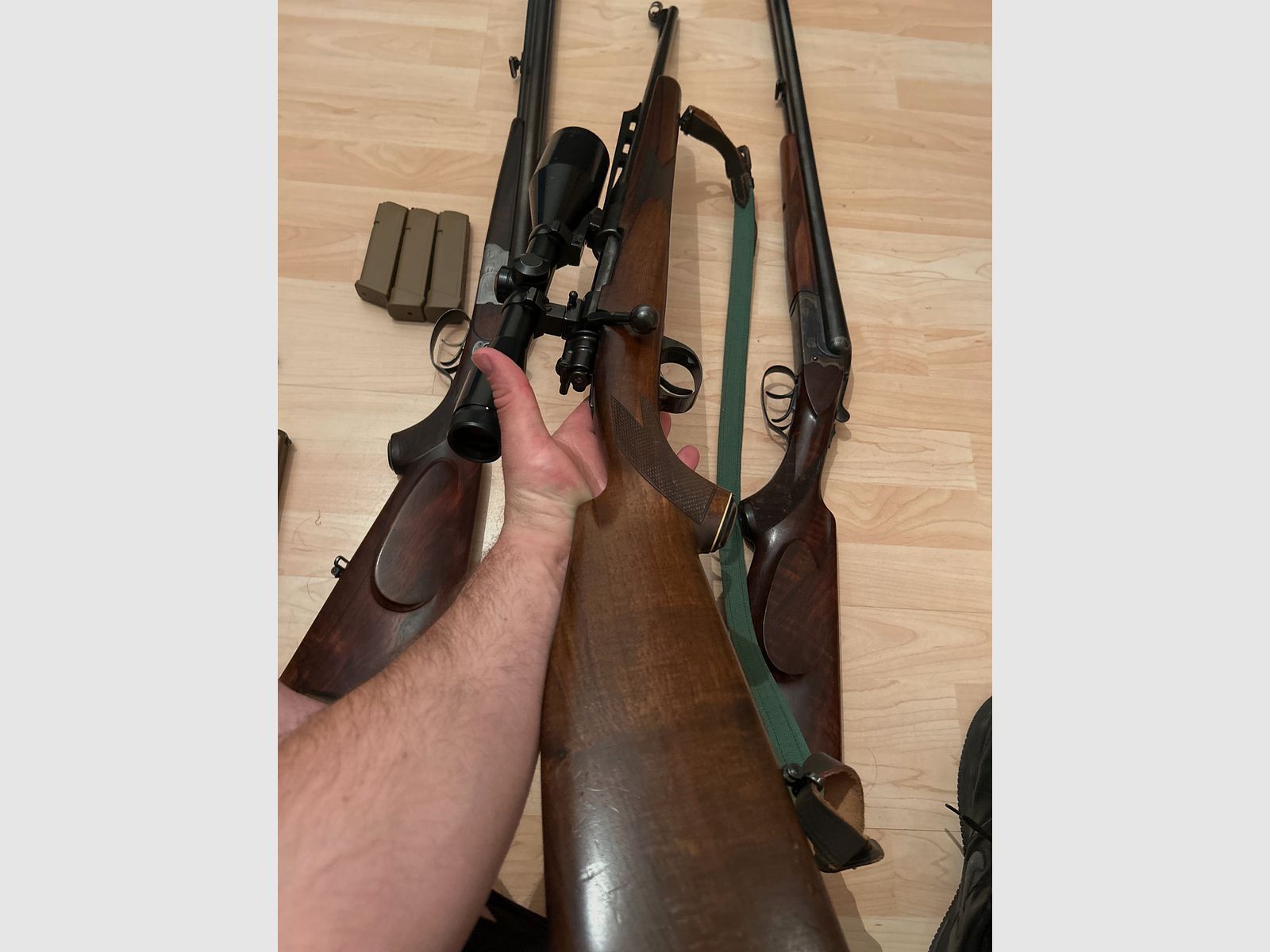 Waffen Aufgabe 