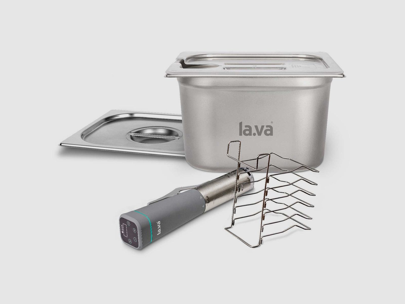 XXL Sous-Vide Set Edelstahl, Bild 1 von 2