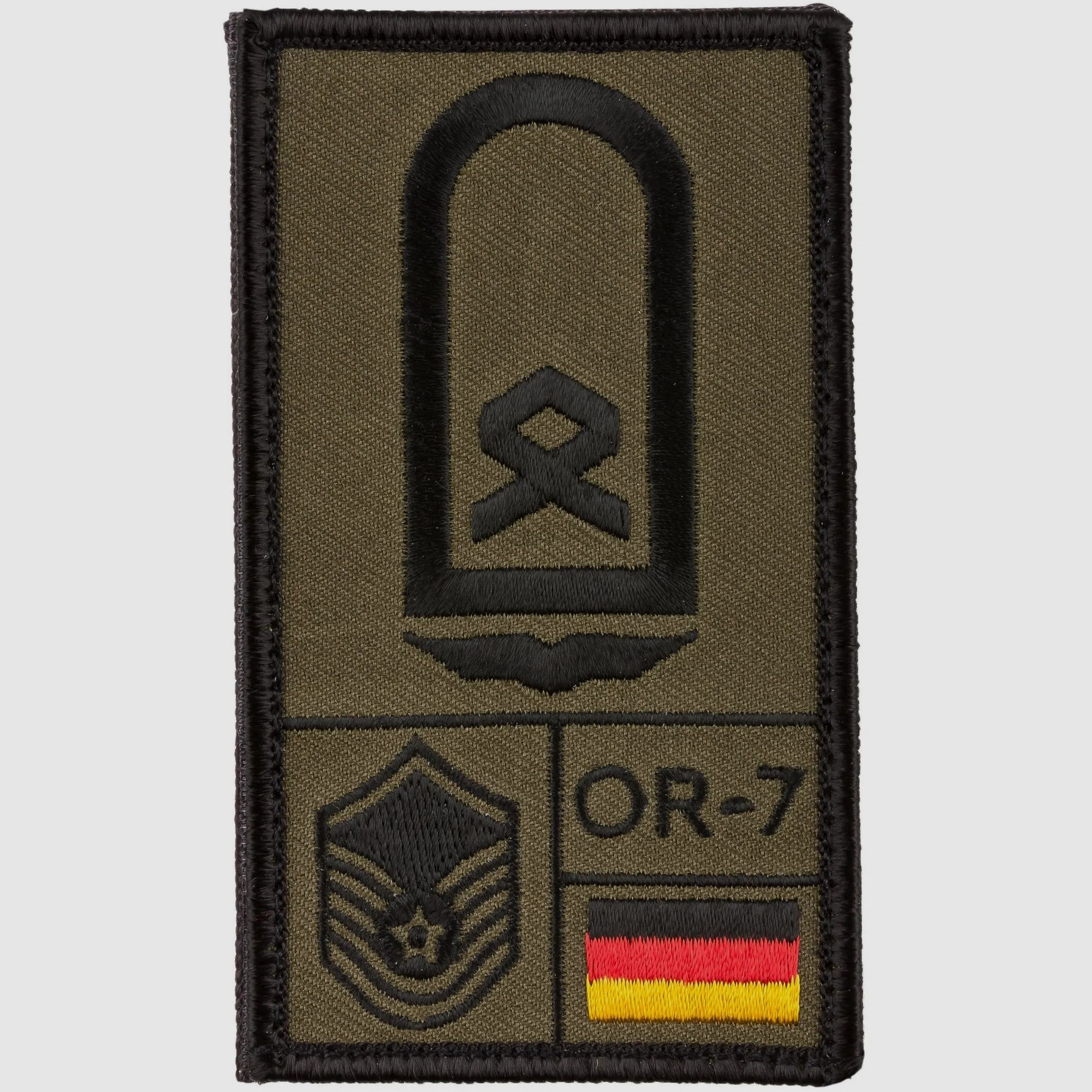 Café Viereck Rank Patch Hauptfeldwebel Luftwaffe