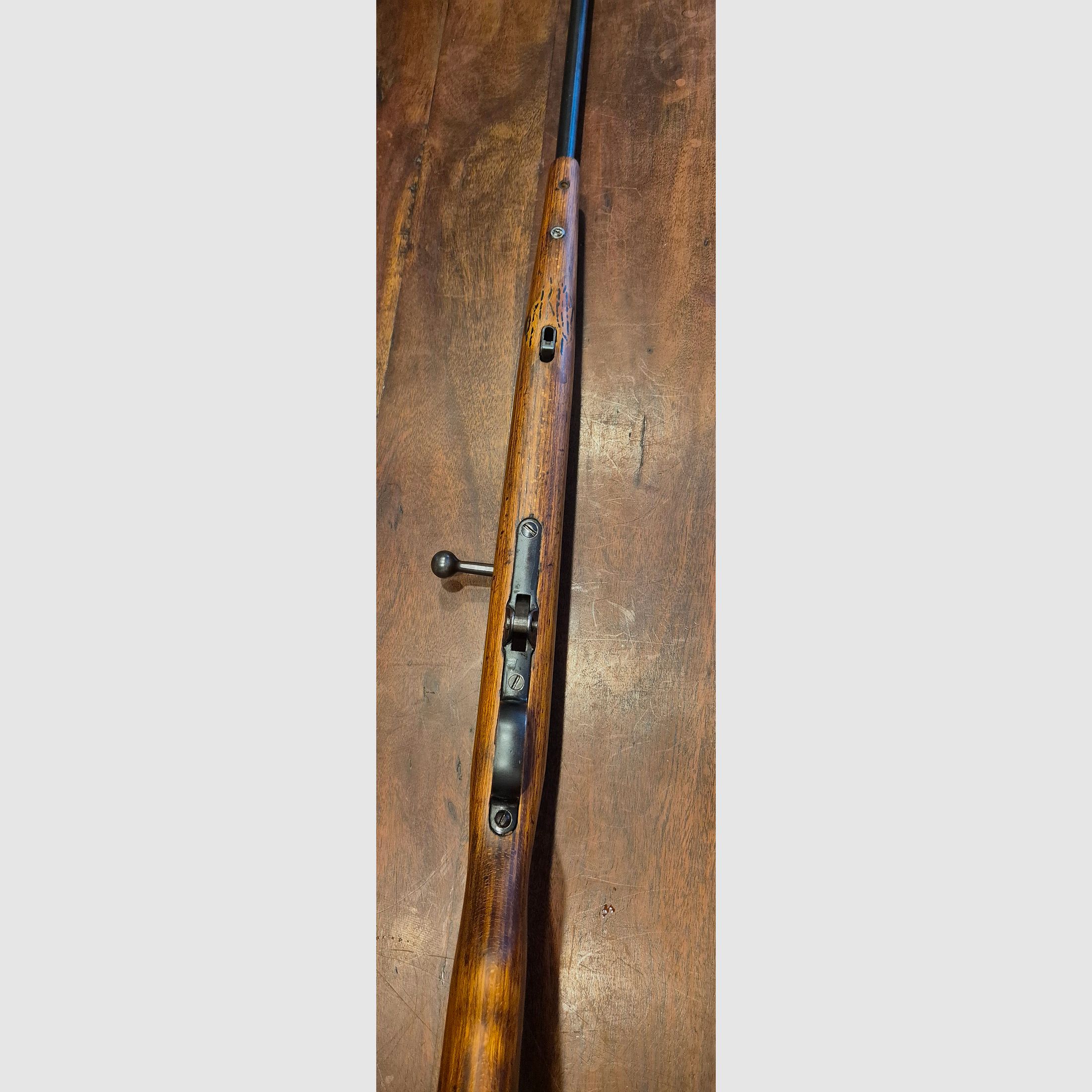 Haenel 49a stary przedmiot kolekcjonerski z 1953 roku całkowicie odnowiony